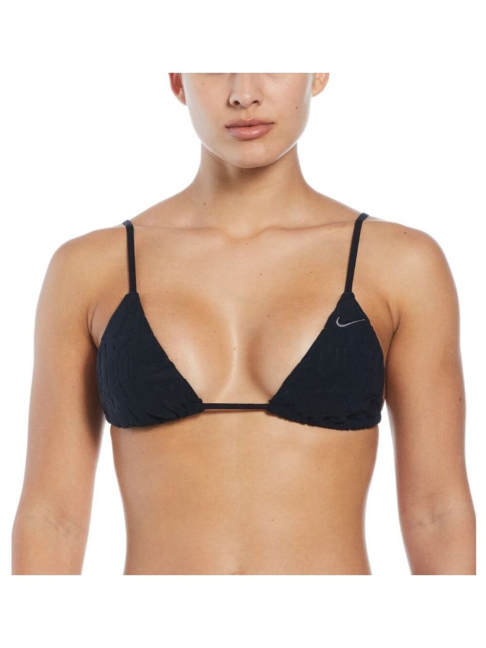 Nike Swim Retro Flow Tie String Bikini Top NESSE245-001 Women's XL NEW with Tags